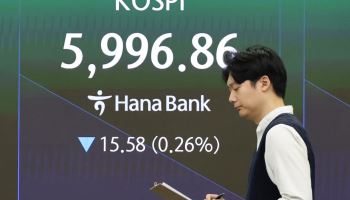 [속보]코스피, 전날 6%대 급등 후 '육천피' 공방…하이닉스 3%대↑