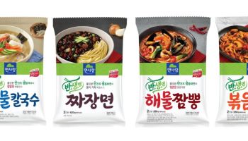 면사랑, 건면·생면 식감 결합한 반생면 4종 출시