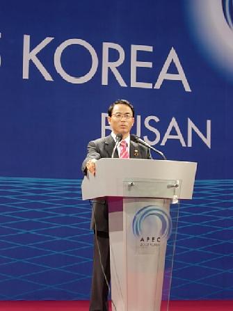 (APEC)陳정통 "와이브로 2만불시대 중추 역할"