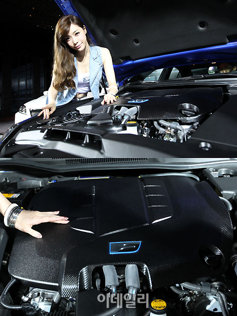 [포토]렉서스 IS F `5.0리터 V8 VVT-iE 엔진`