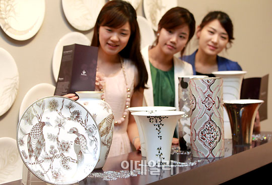[포토]`화병으로 들어간 공작` 빛으로의 여행 展
