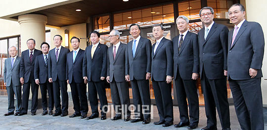[포토]전경련 회장단 정례회의 `올해 마지막 모임`