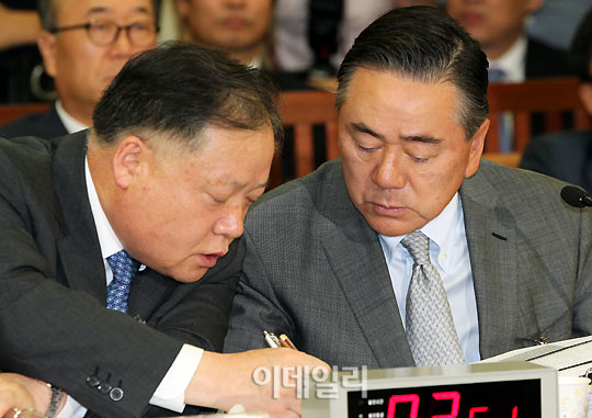 [포토]청문회 준비하는 조남호 한진중공업 회장