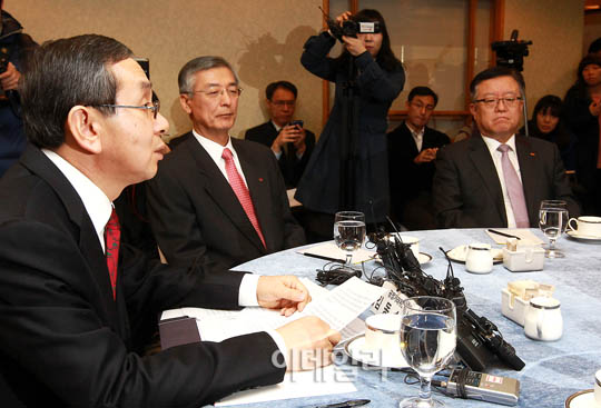 [포토]모두발언 하는 김동수 공동거래위원장