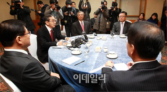 [포토]공정위와 만난 4대그룹