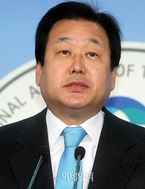 [포토]김무성 `경선결과 승복하겠다`
