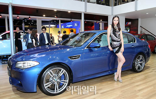 [포토]BMW M5 `국내 최초 공개`