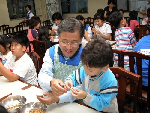 삼성토탈 고홍식 사장, 농아원 방문 "추석 情 나눠요"