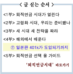 (퇴직연금시대)<4부>⑦일본판 401k가 도입되기까지