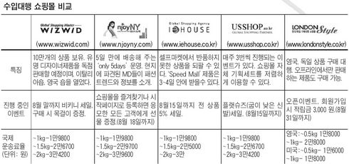 인터넷 수입대행 쇼핑몰 체크포인트 3