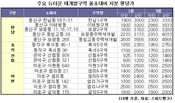 재정비촉진지구 지정, 재개발 실수요로 재편되나