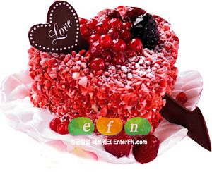 발렌타인데이 스페셜 아이스크림 케이크 출시