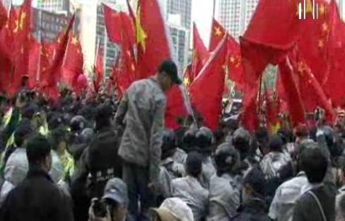 (핫클릭)중국 시위대 `조직적 폭력 의혹` 일파만파