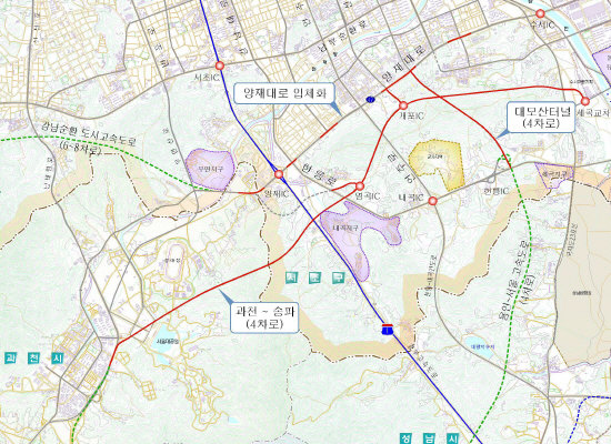 서울시, 송파~과천간 유료도로 신설