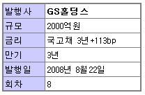 GS홀딩스 회사채 2000억 발행.."차입금 상환용"