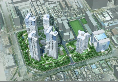 양평동 준공업지, 38층 아파트촌으로 변모