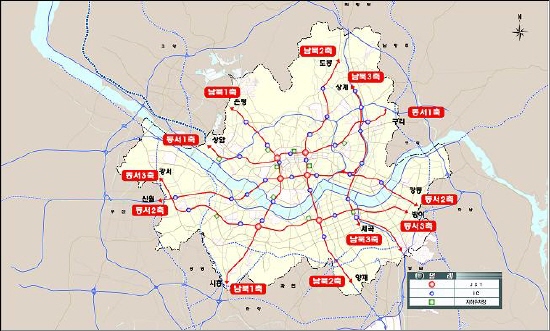 서울 `대심도 도로` 6개 노선 뚫린다