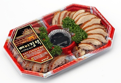 "중국 베이징 덕 롯데마트에서 맛보세요"