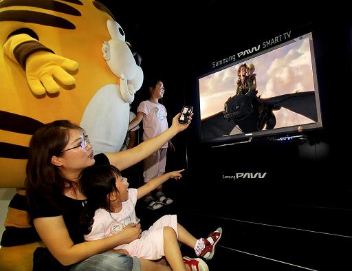 서울국제만화페스티벌서 삼성 스마트TV `인기`