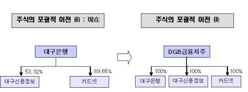 대구은행 지주전환 주식매수권 3천억에 달렸다