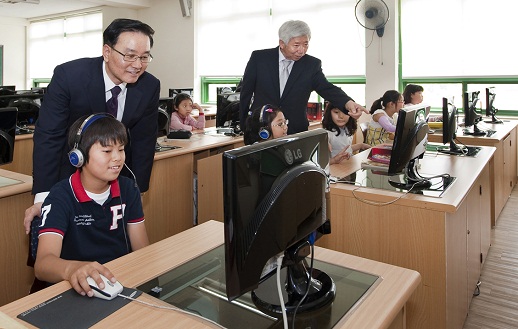 르노삼성, 부산지역 초등학교 지원 강화