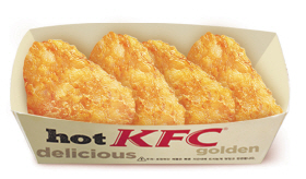 (새상품) KFC, `미니해시브라운` 출시