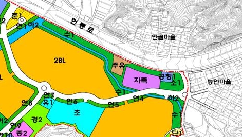 MB 사저 인근에 4600여평 규모 공원 조성