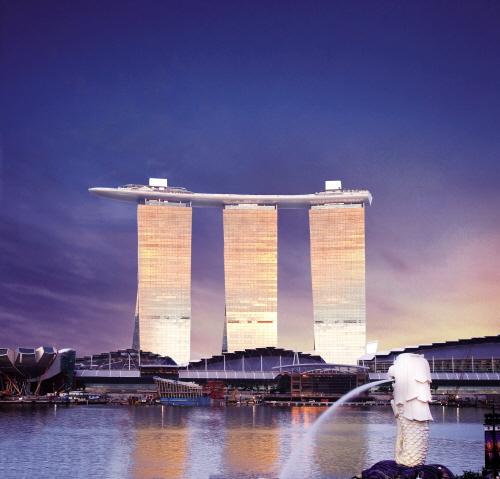 쌍용, 싱가포르의 상징 세운 건설명가