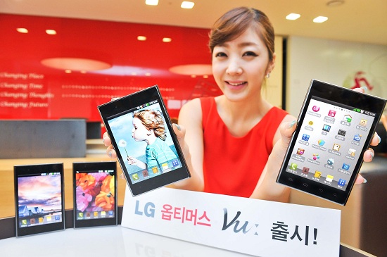 LG전자, 5인치 스마트폰 `옵티머스뷰` 국내 출시