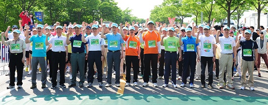  철강인들, 마라톤으로 뭉쳤다