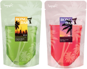 웅진식품, 무알콜 칵테일 '봉다리' 선봬