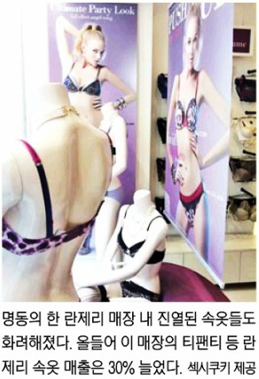 경기 불황 때 19금(禁) 야한 속옷에 열광하는 이유는? 경기 불황 때 19금(禁) 야한 속옷에 열광하는 이유는?