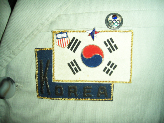 런던올림픽, 한국선수단 뱃지와 마크                                                                                                                                                                