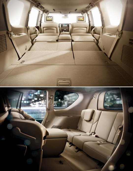  `인피니티 QX` 공간 활용도 만점                                                                                                                                                                   