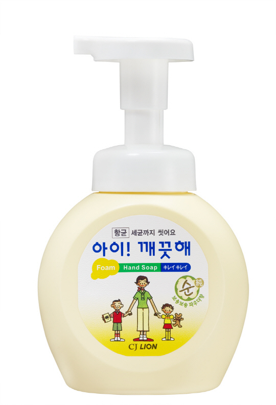 CJ라이온, 저자극 손세정제 `아이! 깨끗해 순` 출시