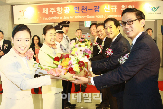 제주항공, 인천~괌 노선 취항