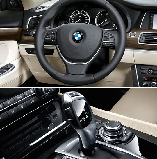 BMW `그란 투리스모` 스티어링 휠+8단 자동 변속기                                                                                                                                                   