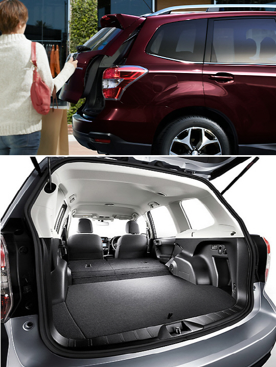 스바루 `2014 뉴 포레스터` 더 넓어진 적재공간                                                                                                                                                      