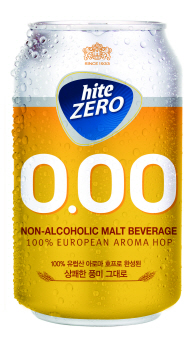 "술자리 걱정 끝!"..무알콜 '하이트제로0.00' 출시