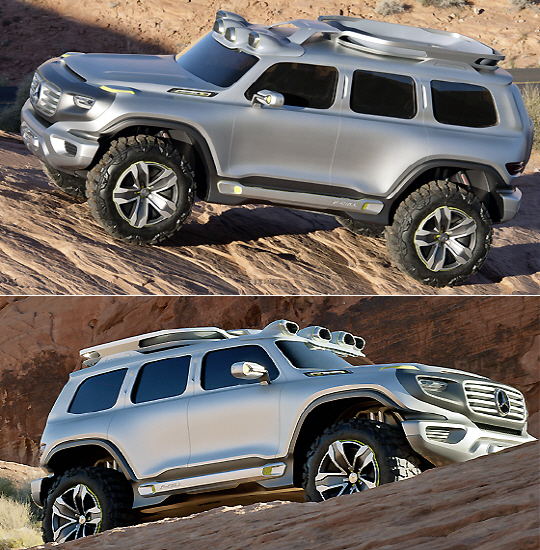 4륜구동 벤츠 콘셉트카 `에너지 포스` 어디든 상관없다                                                                                                                                               