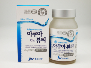 JW중외제약, 먹는 피부 보습제 '아쿠아뷰티' 발매