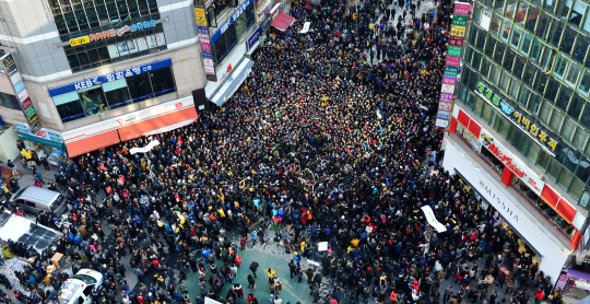 [대선 D-10]文-安, 수도권 공동유세..文 "분위기 확 달라졌다"