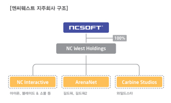 엔씨소프트, 북미·유럽조직 지주회사 체제로 재편