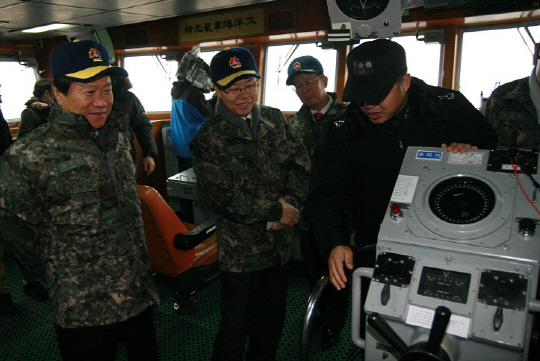 한국방송협회 해군 제2함대 위문