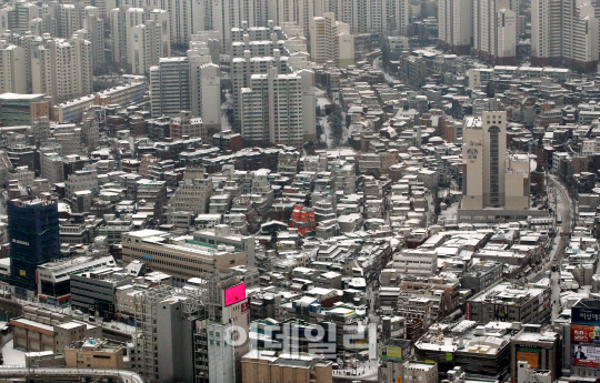 [포토]눈 덮인 서울시내
