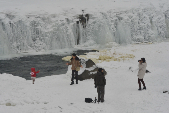 [포토] 겨울 직탕폭포의 추억