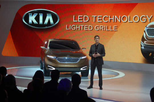  시카고 오토쇼 첫날, '기아차'에 미디어 관심 집중                                                                                                                                        