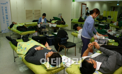 매일유업-삼환기업, '환아 돕기 헌혈 행사' 동참
