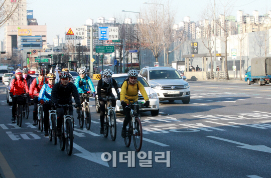 [포토]'서울 자전거버스의 날'