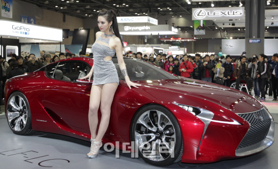 [포토]렉서스의 하이브리드 콥셉트카 LF-LC
